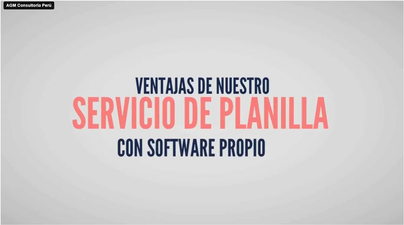 Video explicativo AGM
